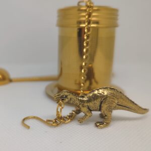Golden Parasaurolophus - Tea Guardian