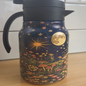 Sun, Moon & Mushroom Meadow Teapot