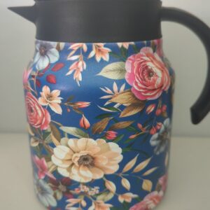 Romantic Blooms Stainless Steel Infuser Teapot